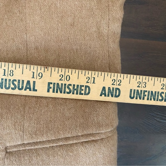 New with Tag Stafford 100% Camel Hair 2 button 2 vents Sport Coat Jacket 48R - Picture 11 of 14